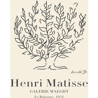 Photocircle Poster / Leinwandbild - Matisse - Le Buisson