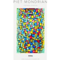 Photocircle Poster / Leinwandbild - Piet Mondrian – Centennial Exhibition – MOMA
