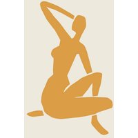 Photocircle Poster / Leinwandbild - Matisse – Frau in Gold