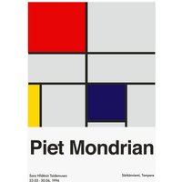 Photocircle Poster / Leinwandbild - Piet Mondrian – Sara Hildénin Taidemuseo