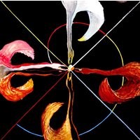 Photocircle Poster / Leinwandbild - Hilma af Klint – The Swan No. 7