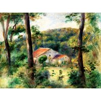 Photocircle Poster / Leinwandbild - Pierre-Auguste Renoir: Umgebung von Briey