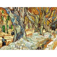 Photocircle Poster / Leinwandbild - Vincent Van Gogh: Die großen Platanen