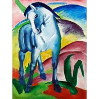 Photocircle Poster / Leinwandbild - Franz Marc - Der Blaue Reiter I