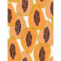 Photocircle Poster / Leinwandbild - Papaya Cravings