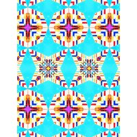 Photocircle Poster / Leinwandbild - Exotic Tiles