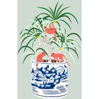 Photocircle Poster / Leinwandbild - Tropical Bonsai