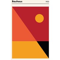 Photocircle Poster / Leinwandbild - Bauhaus Ausstellung 1923