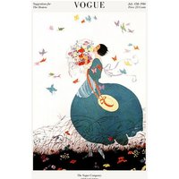 Photocircle Poster / Leinwandbild - Vintage Vogue