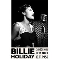 Photocircle Poster / Leinwandbild - Billie Holiday at Carnegie Hall