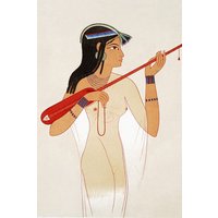 Photocircle Poster / Leinwandbild - Mandore-Spieler