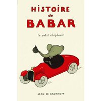 Photocircle Poster / Leinwandbild - HIstoire de Babar le petit élefant