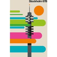 Photocircle Poster / Leinwandbild - Stockholm 67 B