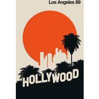Photocircle Poster / Leinwandbild - Los Angeles 89