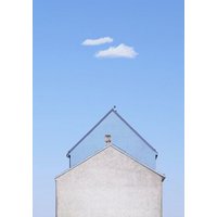 Photocircle Poster / Leinwandbild - Double House