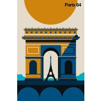 Photocircle Poster / Leinwandbild - Paris 64