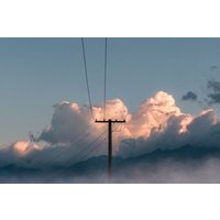 Photocircle Poster / Leinwandbild - Mountain Connections