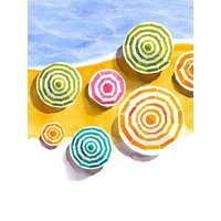 Photocircle Poster / Leinwandbild - Beach