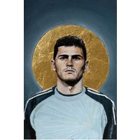 Photocircle Poster / Leinwandbild - Iker Casillas