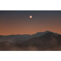 Photocircle Poster / Leinwandbild - Harvest Moon