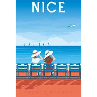 Photocircle Poster / Leinwandbild - Nice Vintage Travel Wandbild