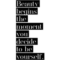 Photocircle Poster / Leinwandbild - Be Yourself No4
