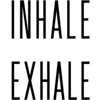 Photocircle Poster / Leinwandbild - Inhale Exhale No6
