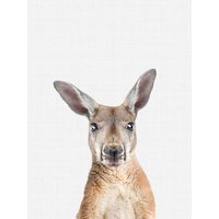 Photocircle Poster / Leinwandbild - Kangaroo