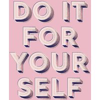 Photocircle Poster / Leinwandbild - Do it for yourself