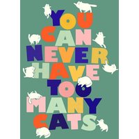 Photocircle Poster / Leinwandbild - You can never have too many cats