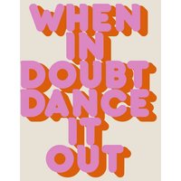Photocircle Poster / Leinwandbild - Dance it out