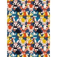 Photocircle Poster / Leinwandbild - COLORED RABBIT PATTERN