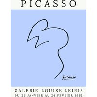 Photocircle Poster / Leinwandbild - Picasso Maus – violett
