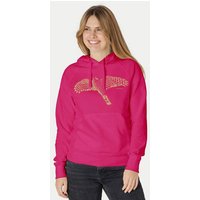 Peaces.bio - handbedruckte Biomode Bio-Hoodie Sperber Damen