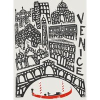 Photocircle Poster / Leinwandbild - Venice Cityscape