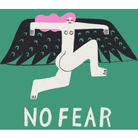 Photocircle Poster / Leinwandbild - No Fear