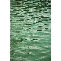 Photocircle Poster / Leinwandbild - Mint Petrol Blue