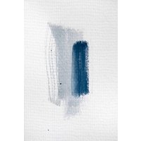 Photocircle Poster / Leinwandbild - Aquarelle Meets Pencil - Mint Blue