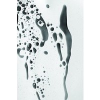 Photocircle Poster / Leinwandbild - Abstract Color Confetti - Grey Black