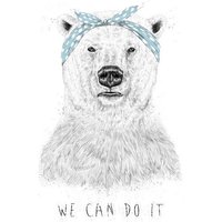 Photocircle Poster / Leinwandbild - We can do it