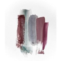 Photocircle Poster / Leinwandbild - abstract aquarelle - earty colors of the WOODS