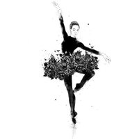 Photocircle Poster / Leinwandbild - Floral dance