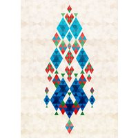 Photocircle Poster / Leinwandbild - Bohemian Kilim Dreamcatcher