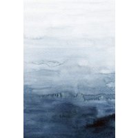 Photocircle Poster / Leinwandbild - Indigo Abstract Painting | No. 4