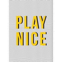Photocircle Poster / Leinwandbild - Play Nice