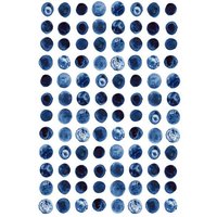 Photocircle Poster / Leinwandbild - Blueberries | Watercolor Painting