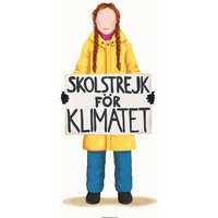 Photocircle Poster / Leinwandbild - Greta Thunberg
