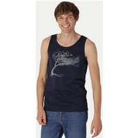 Peaces.bio - handbedruckte Biomode Bio Tank Top Windy Tree Herren