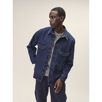 WOTE Herren Denim Overshirt aus 100 % Bio-Baumwolle – Indigo