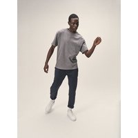 WOTE Herren Oversized T-Shirt aus Bio-Baumwolle mit Brusttasche